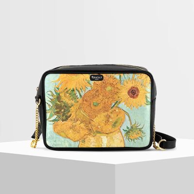 Tizy Bag di Gracia P - Made in Italy - Girasoli sunflowers