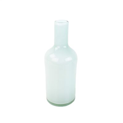 Decorative vase white botellas, flower vase