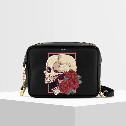 Tizy Bag di Gracia P - Made in Italy - Skull rose