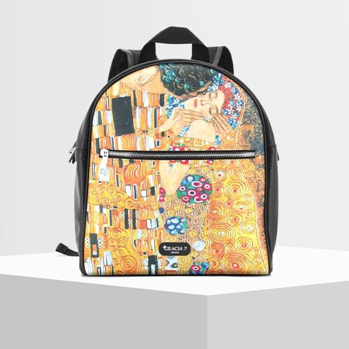 Zaino di Gracia P - Backpack - Made in Italy - Bacio Klimt
