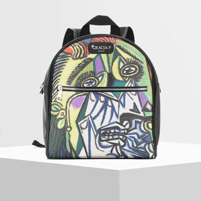 Backpack by Gracia P - Backpack - Made in Italy - Donna Piangen