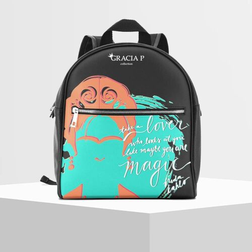 Zaino di Gracia P - Backpack - Made in Italy - Frase Frida