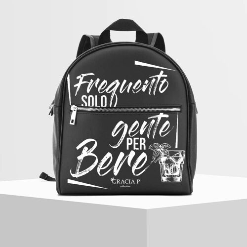 Zaino di Gracia P - Backpack - Made in Italy - Frequento ber
