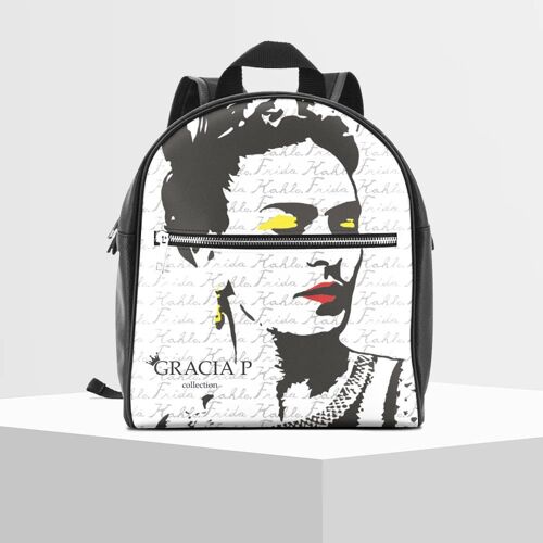 Zaino di Gracia P - Backpack - Made in Italy - Frida pop art