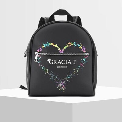 Backpack by Gracia P - Backpack - Made in Italy - Glitter love