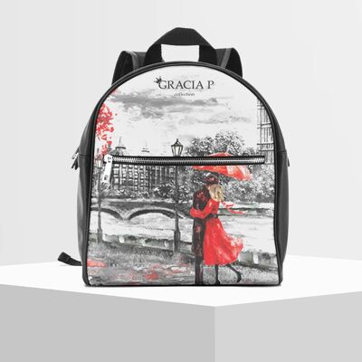 Zaino di Gracia P - Backpack - Made in Italy - Londra vintag