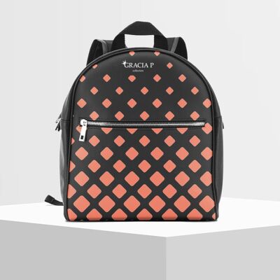 Backpack by Gracia P - Backpack - Made in Italy - Pattern