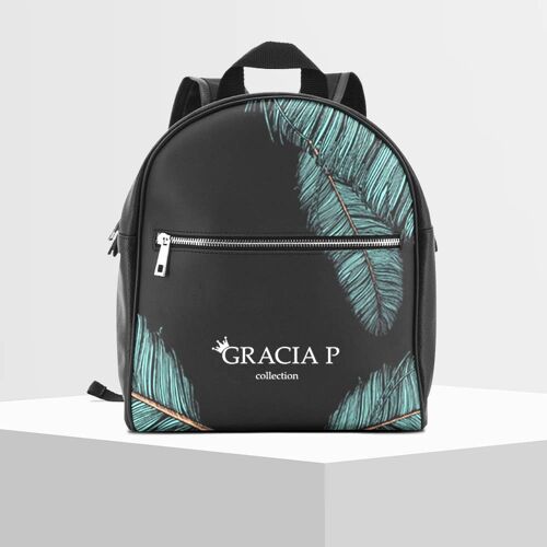 Zaino di Gracia P - Backpack - Made in Italy - Piume