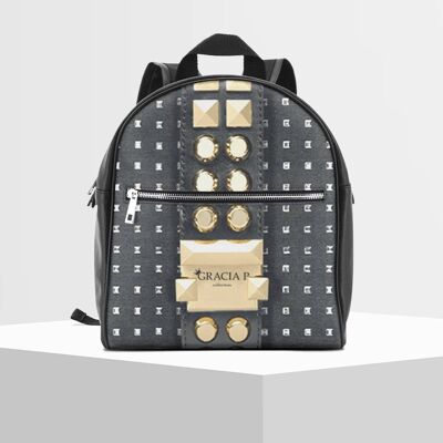 Zaino di Gracia P - Backpack - Made in Italy - Rock