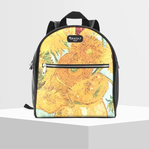 Zaino di Gracia P - Backpack - Made in Italy - Sunflowers