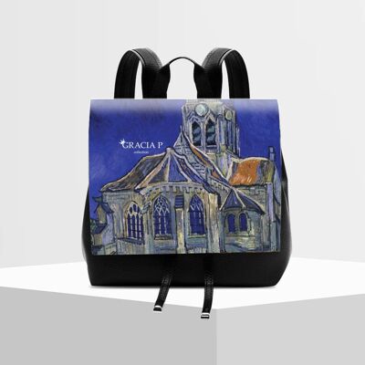Molly Backpack by Gracia P - Backpack - Auvers Church