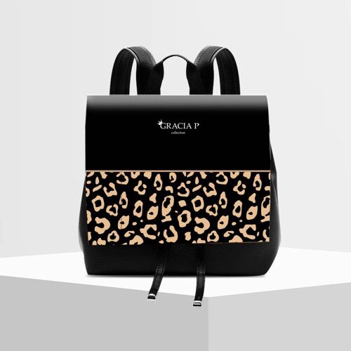 Zaino Molly di Gracia P - Backpack - Leopard Effect