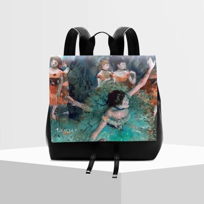 Molly di Gracia P backpack - Italian Backpack - Ballerina art