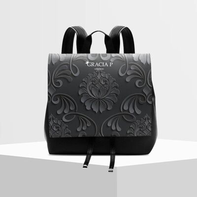 Molly backpack by Gracia P - Italian Backpack - Barocco baroque