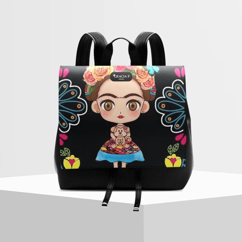 Zaino Molly di Gracia P - Italian Backpack - Frida Doll
