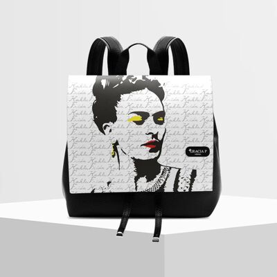 Zaino Molly di Gracia P - Italian Backpack - Frida pop art