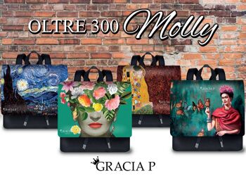 Sac à dos Molly di Gracia P - Sac à dos italien - Pistolet à lèvres 3