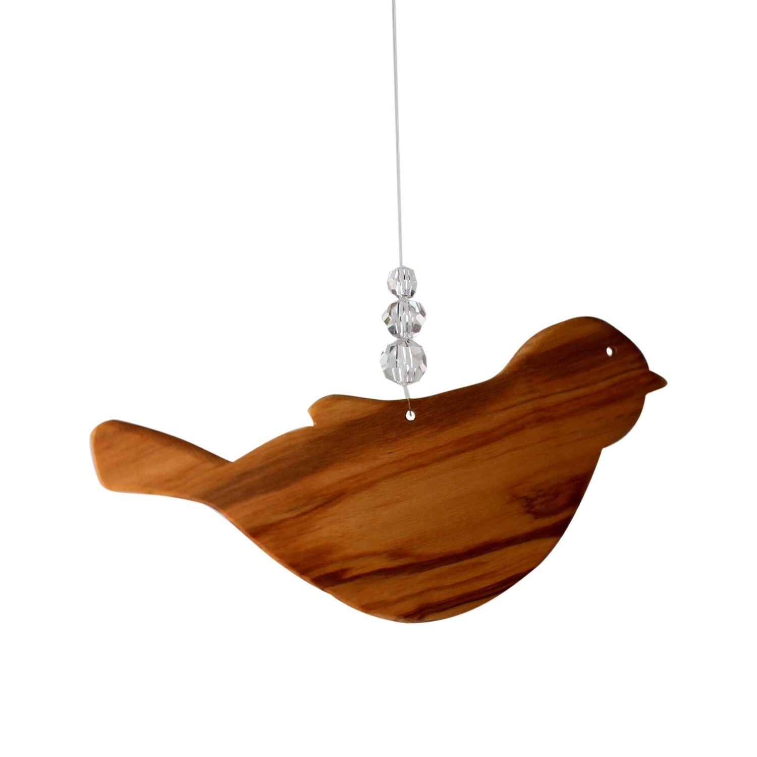 Uccello decorazione finestra con 3 cristalli al piombo