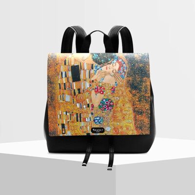 Molly Backpack The Kiss by Klimt by Gracia P