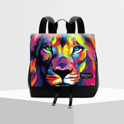 Molly Lion Fantasy Backpack by Gracia P - Rucksack