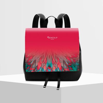 Molly Liza Backpack Phoenix Red by Gracia P - Backpack