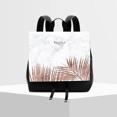 Molly Backpack Marble by Gracia P - Rucksack