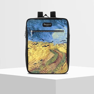 Zaino Travel di Gracia P - backpack -Made in Italy- Volo cor