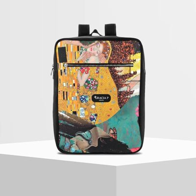 Travel backpack Gracia P- backpack -Made in Italy- Art Mix