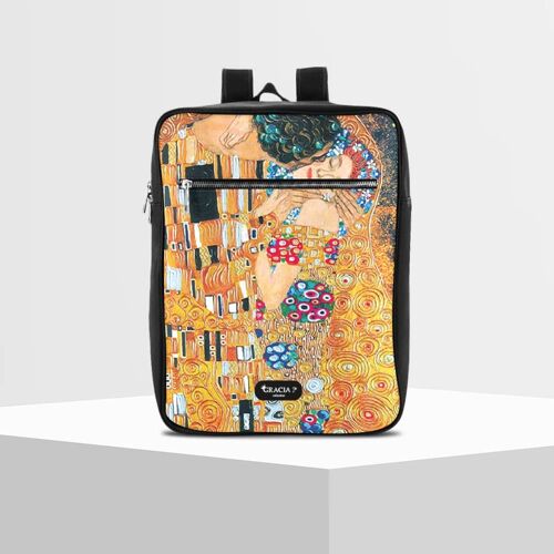 Zaino Travel Gracia P- backpack -Made in Italy- Bacio Klimt