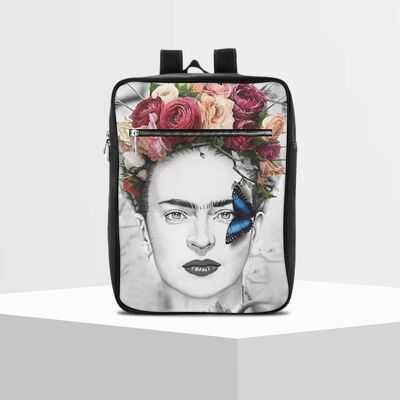 Travel backpack Gracia P- backpack -Made in Italy- Frida art wh