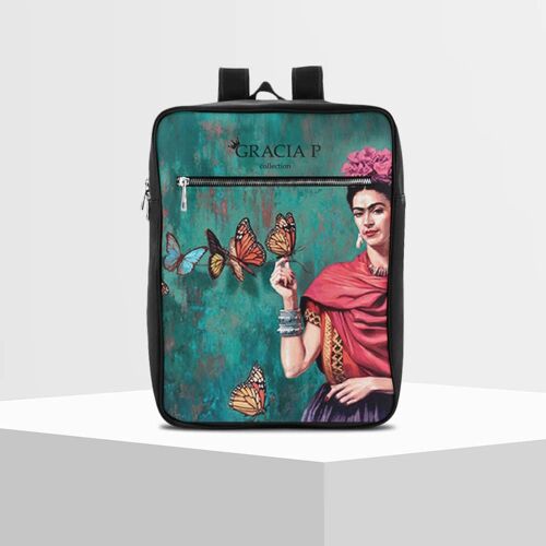 Zaino Travel Gracia P- backpack -Made in Italy- Frida farfal