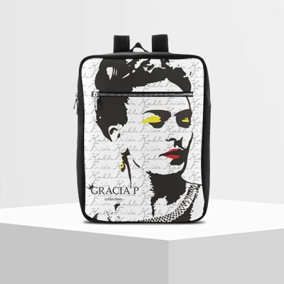 Mochila de viaje Gracia P- mochila -Made in Italy- Frida pop ar