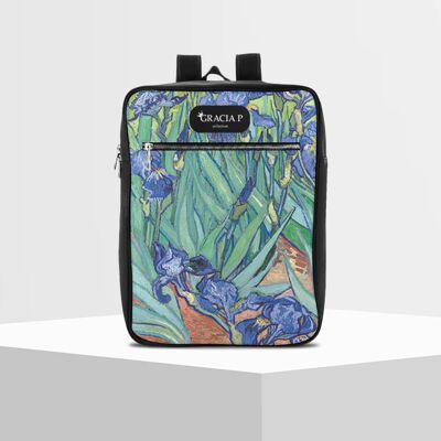 Zaino Travel Gracia P- backpack -Made in Italy- Iris