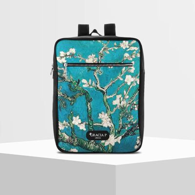 Zaino Travel Gracia P- backpack -Made in Italy- Mandorlo