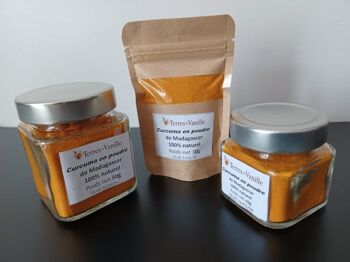 Curcuma - Pot en verre, 80gr 1