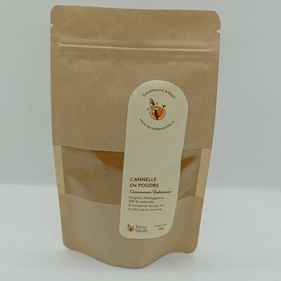 Canela en polvo - Bolsa, 60gr