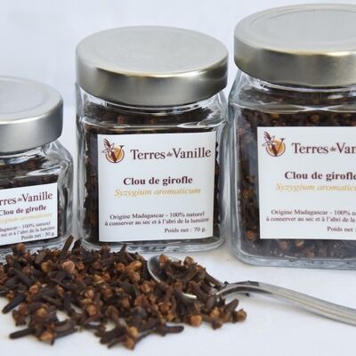 Cloves - Glass jar, 70gr