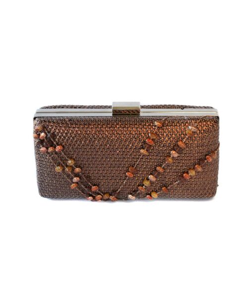 Bolso de Fiesta color Cobre SILENNE