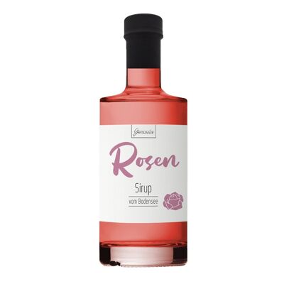 Goditi lo sciroppo di rose biologico 350 ml