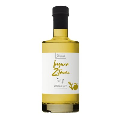 Genüssle Bio Ingwer-Zitronen Sirup 350 ml