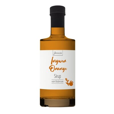 Genüssle Bio Ingwer-Orange Sirup 350 ml