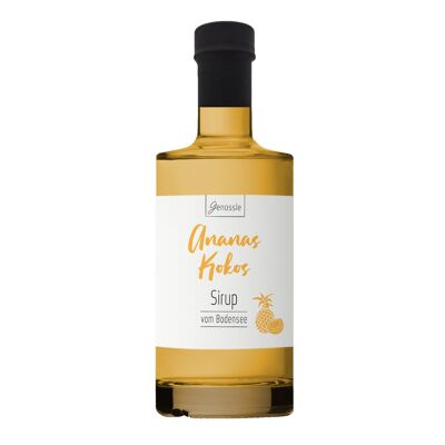 Genüssle Bio Ananas-Kokos Sirup 350 ml