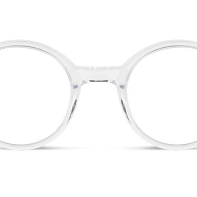 Gafas grande anti luz azul de madera y acetato ecológico. Unisex-