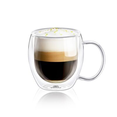 TAZA DOBLE PARED 400ML WL‑888748/A