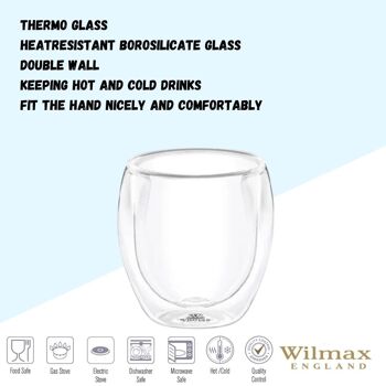 DOUBLE WALL GLASS 100ML WL‑888758/A 8