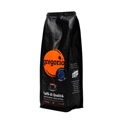 CaffèGregorio® 100 ½ A. Miscela Gregorio° 500 g di fagioli