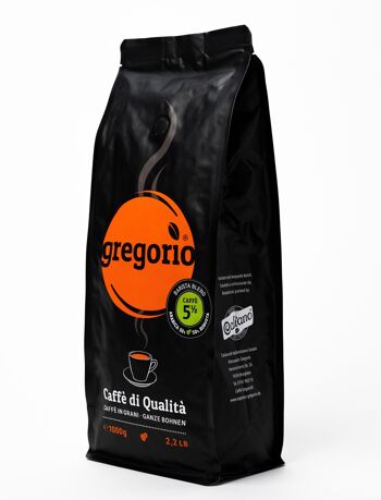 Café Espresso Gregorio 5 ½ Mélange Barista 1 Kg En Grain 1