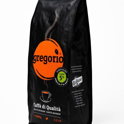 Kaffee Espresso gregorio 5 ½ Barista Blend 1 Kg Bohne