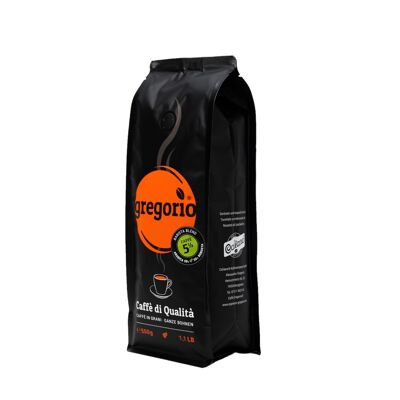 Kaffee Espresso gregorio 5 ½ Bohnen, Brista Blemd 500g