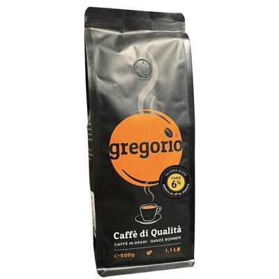 Café Espresso Gregorio 6 ½ granos 500g °°Salerno °°